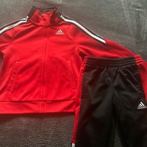 Toddler adidas track suit